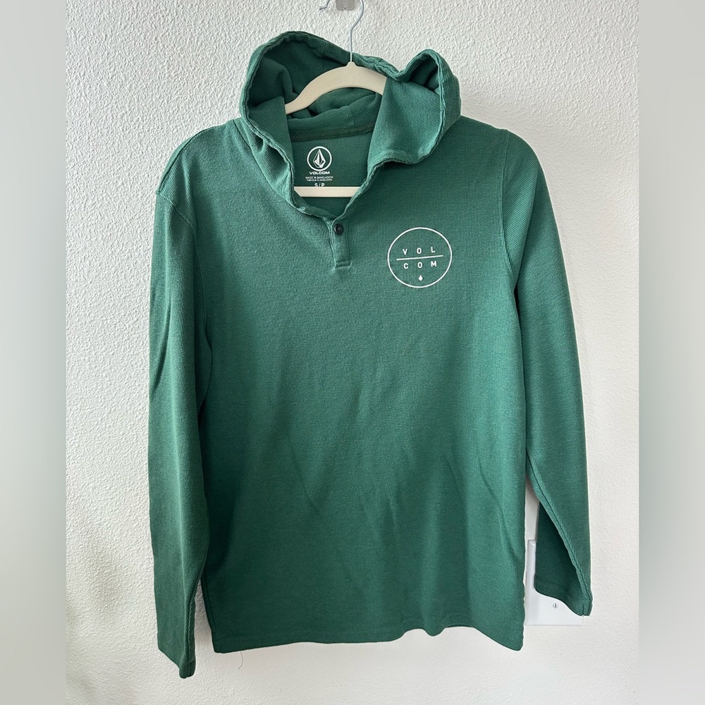 Volcom Hooded Henley